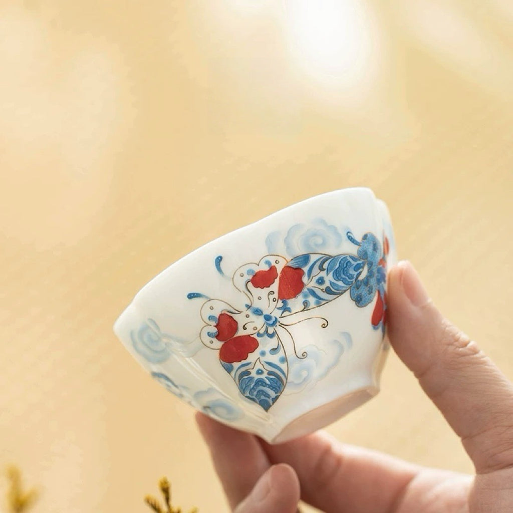 "Celestial Reverie" Blue & White Master Cup