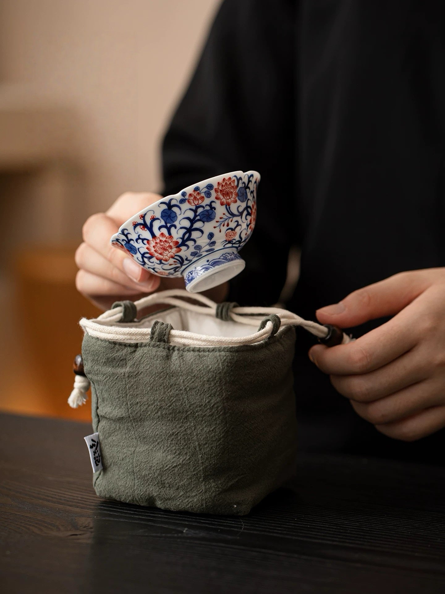 Cerulean Blush Tea Jewel