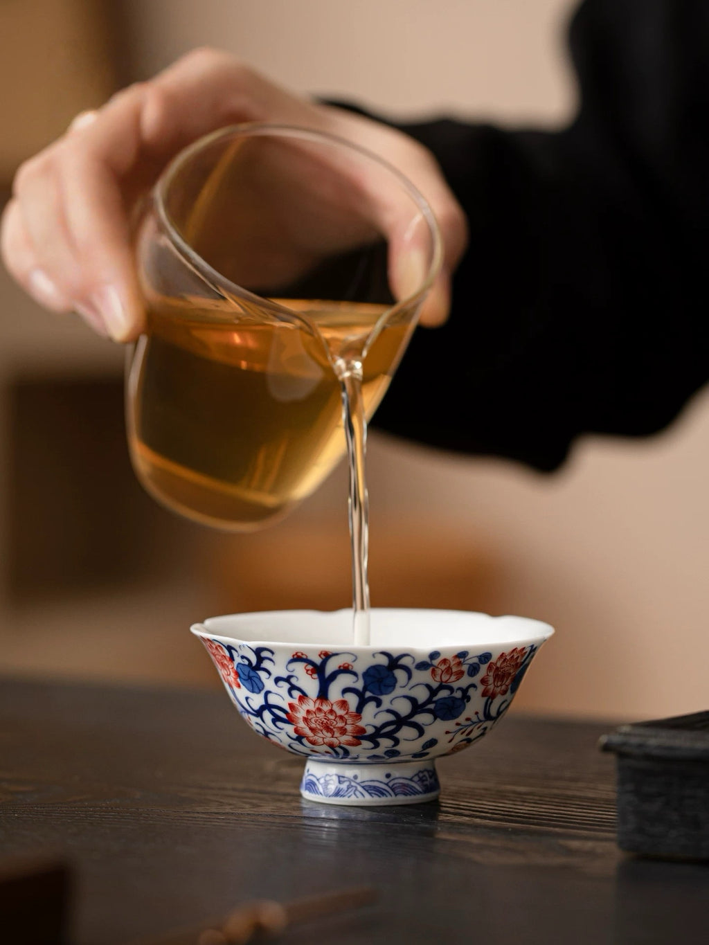 Cerulean Blush Tea Jewel