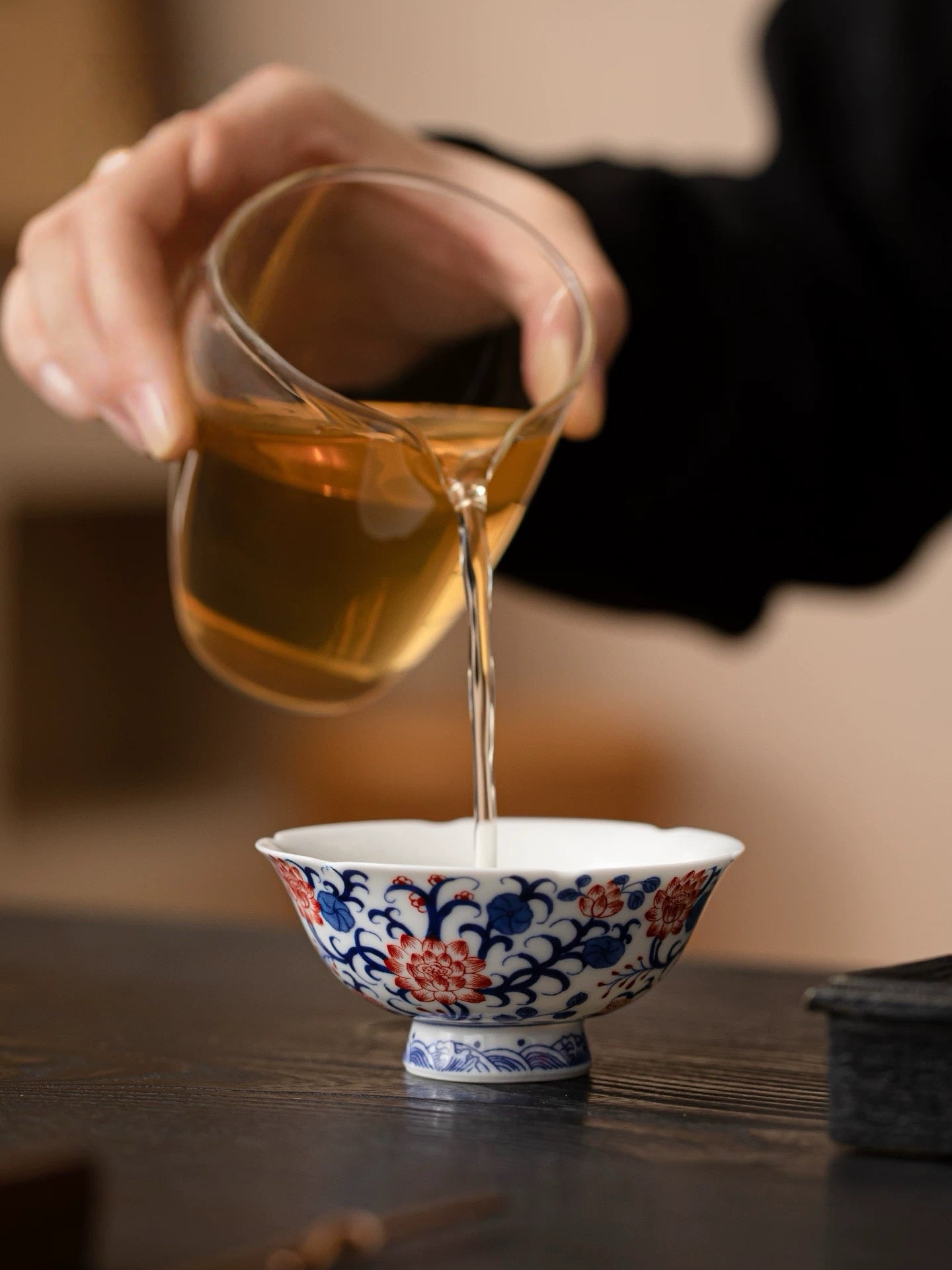 Cerulean Blush Tea Jewel
