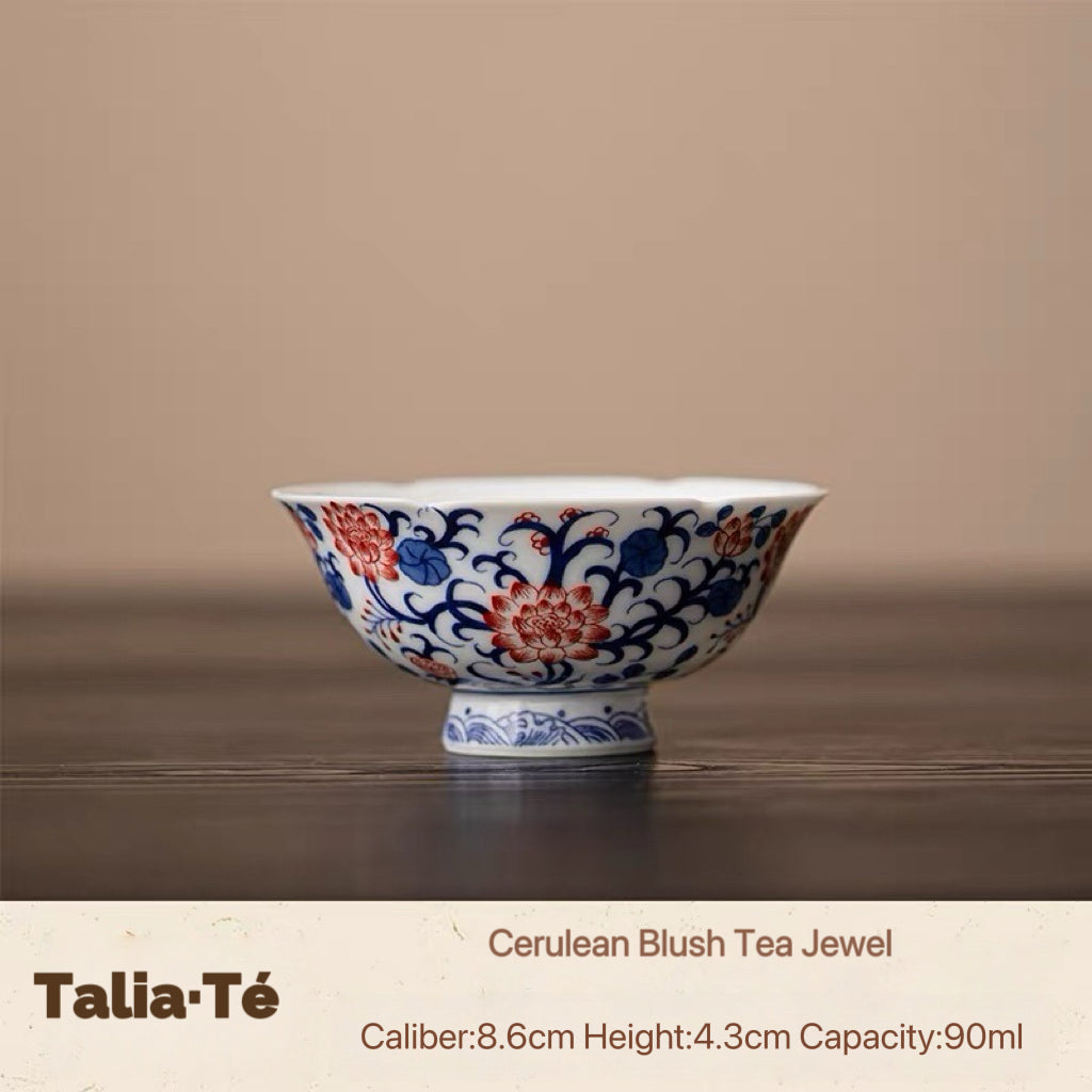 Cerulean Blush Tea Jewel