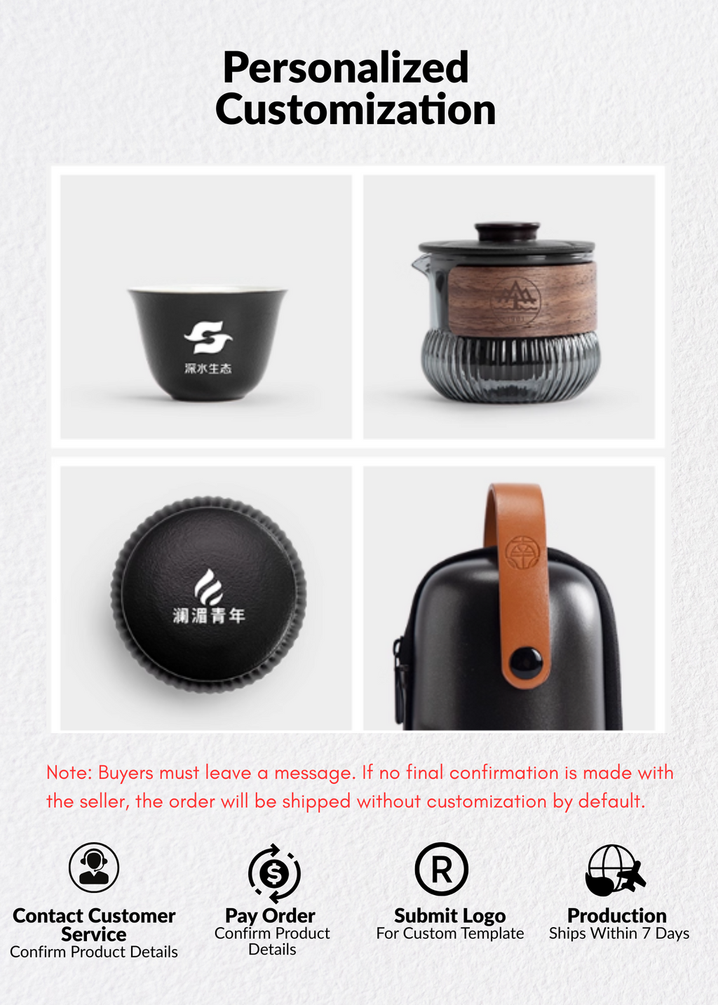 Taliate Outdoor Ceramic Tea Set