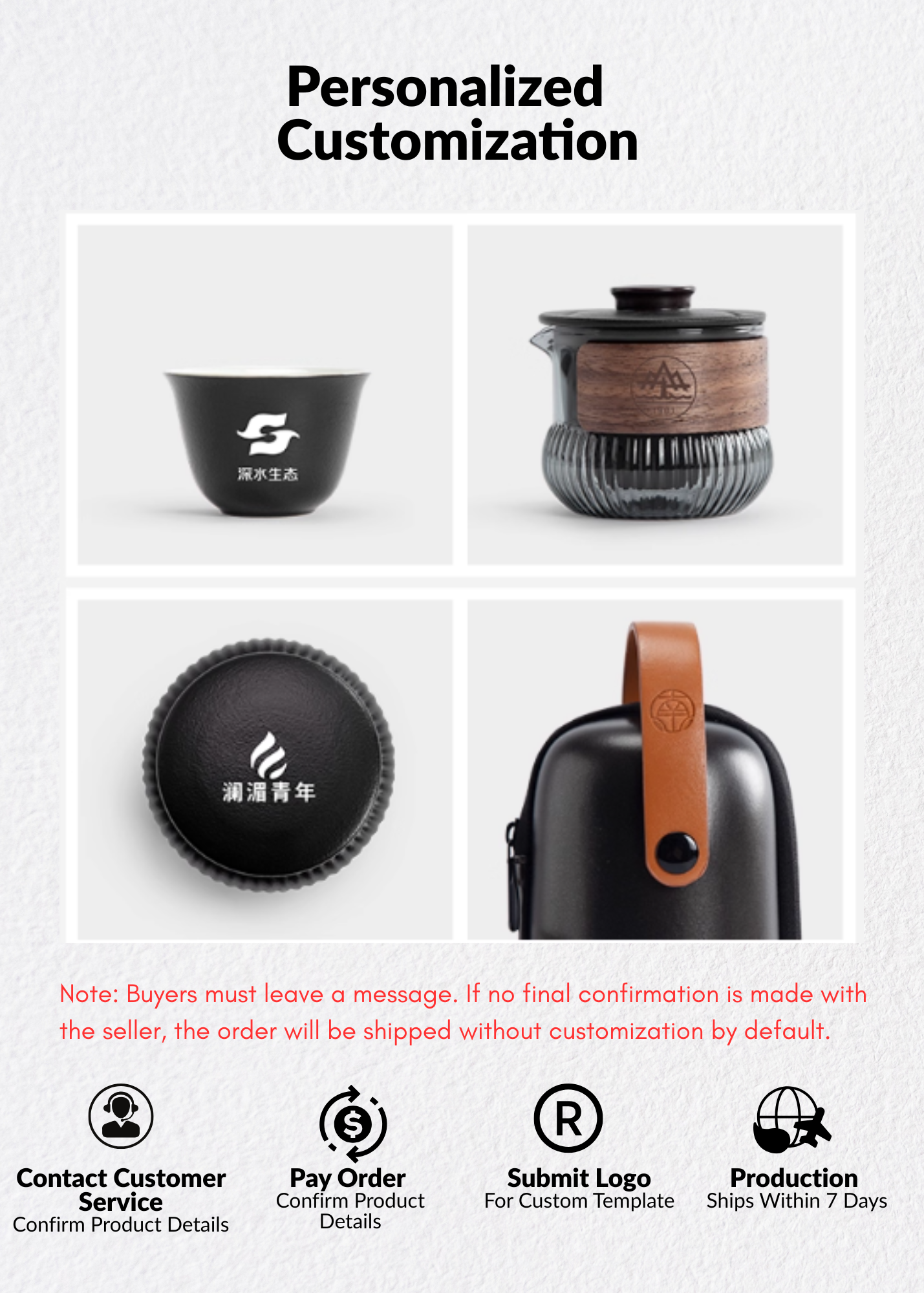 Taliate Outdoor Ceramic Tea Set